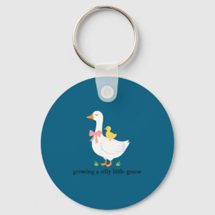 Growing a silly little goose pregnancy keychain