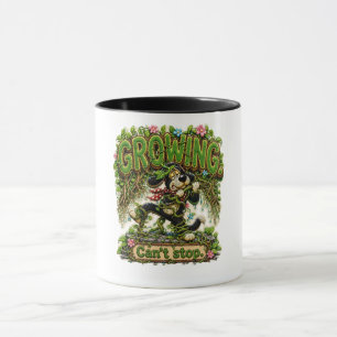 Growing Can't Stop Personalized Funny Nature Mug