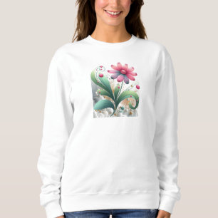 Growing Flower of Whimsy Sweatshirt