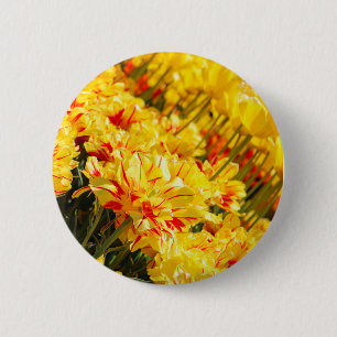 Growing in Gold 2 Inch Round Button