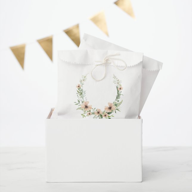 Growing like a weed, Delicate Botanical, Favour Bag (Party)