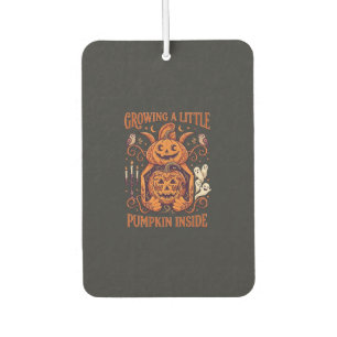 Growing Little Pumpkin Inside Halloween Pumpkins G Air Freshener