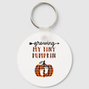 Growing My Tiny Pumpkin Thanksgiving Pregnancy Ann Keychain