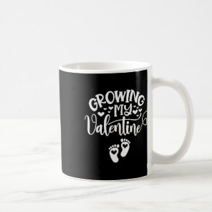 Growing My Valentine Pregnancy Pregnant New Mom Va Coffee Mug