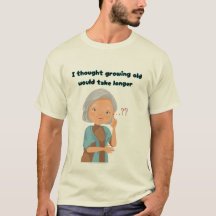  Growing old Men's Basic T-Shirt