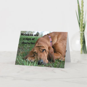 Growing older Birthday card