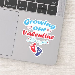 Growing Our Valentine It's A Girl New Pregnancy