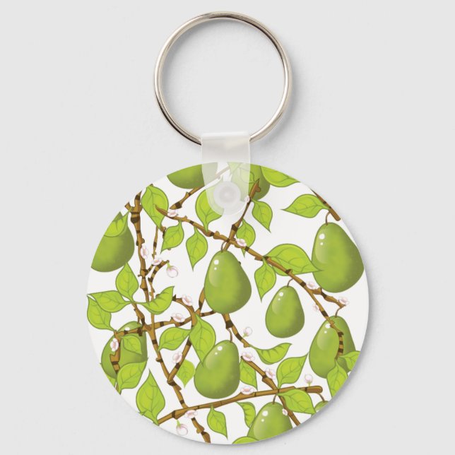 Growing Pears Keychain (Front)