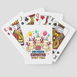Growing Sweeter with Every Year Playing Cards
