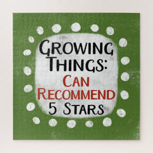 Growing Things Gardening Review Jigsaw Puzzle