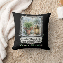 Growing Through Cold Christmas Season Plant Quote