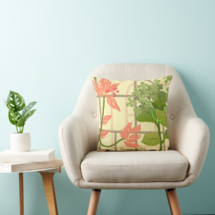 Growing Together Throw Pillow