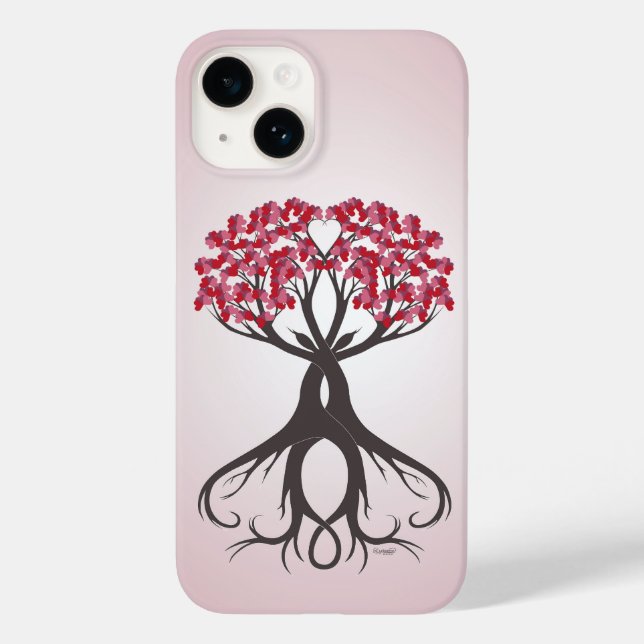 Growing Together with Love Phone Case (Back)
