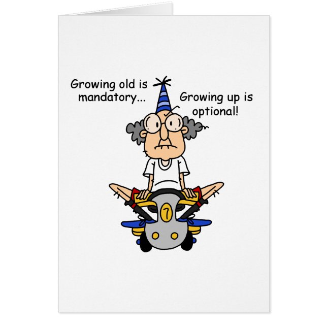 Growing Up est un Humour facultatif (Devant)