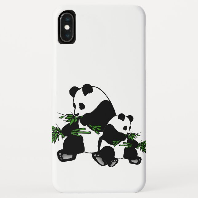 Growing Up Panda Case-Mate iPhone Case (Back)