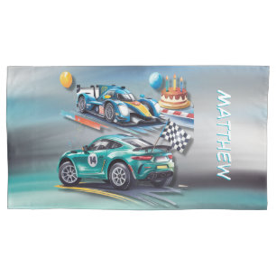 Growing Up To Fast Boy Birthday Party  Pillowcase