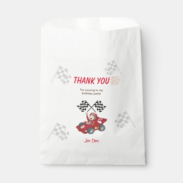 Growing up two fast 2nd Birthday   Favour Bag (Front)