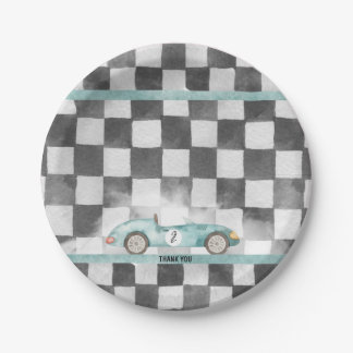 Growing Up Two Fast 2nd Birthday Paper Plate