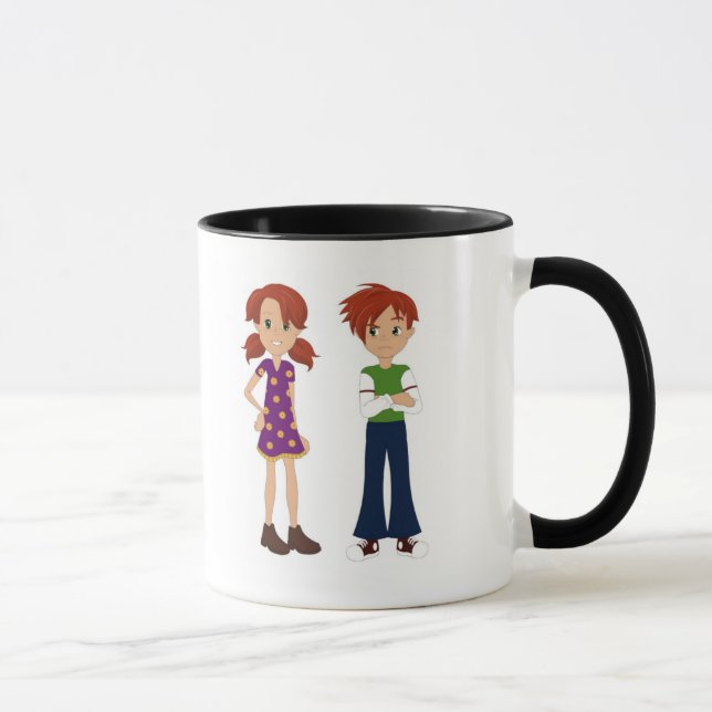 Growing up with Abbey and Sam Mug (Right)