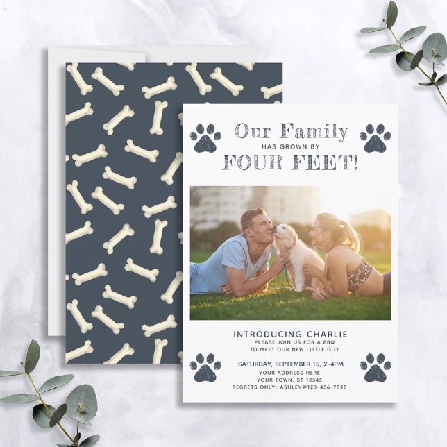 Grown by 4 Feet New Puppy Photo Announcement (Creator Uploaded)