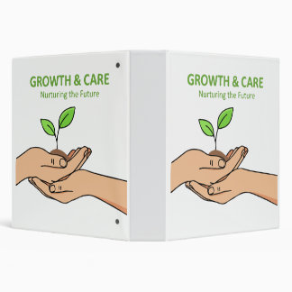 Growth & Care | Nurturing the Future Inspirational Binder