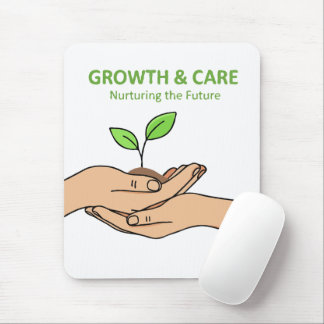 Growth & Care | Nurturing the Future Inspirational Mouse Pad