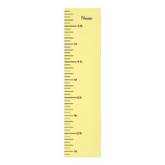 Growth Chart Add Child's Name and Add Clip Art Photo Print