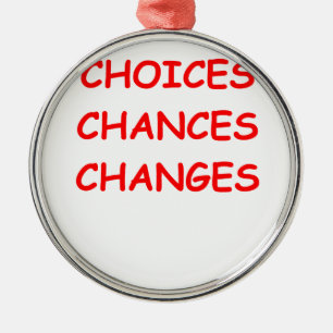 growth metal ornament