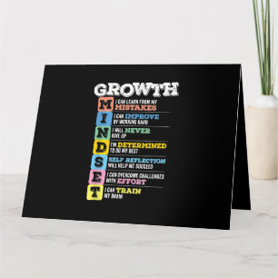 Growth Mindset Classroom Brain Motivation Entrepre Card