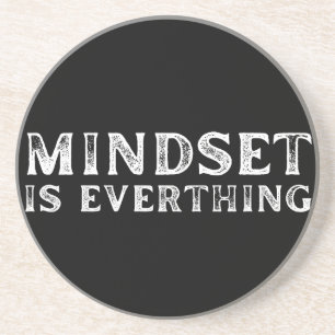 Growth Mindset Entrepreneur Teacher Fitness Motiva Coaster