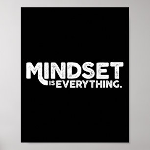 Growth Mindset Entrepreneur Teacher Motivational W Poster