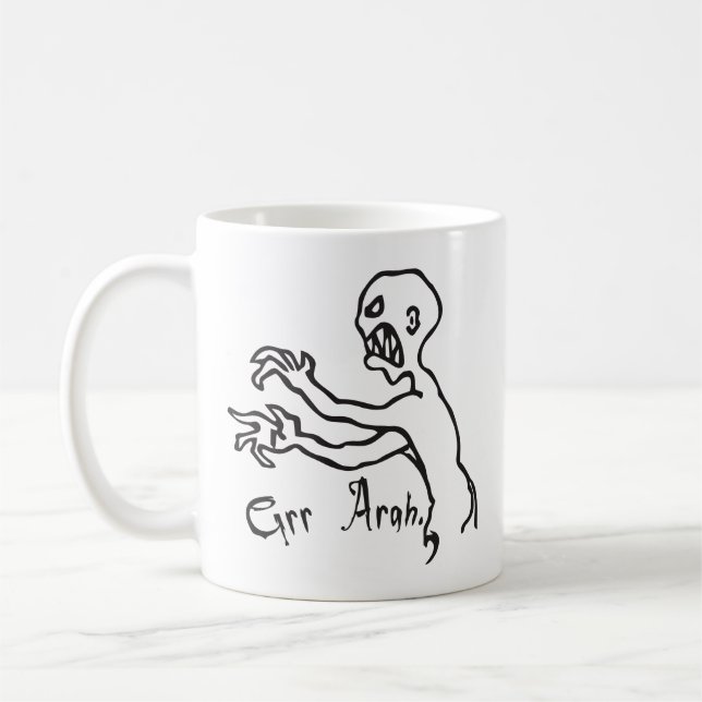 Grr Argh Vampire Slayer Coffee Mug (Left)