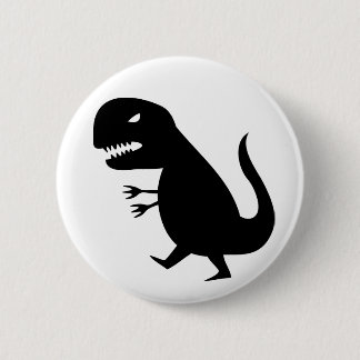 Grr Dinosaur 2 Inch Round Button