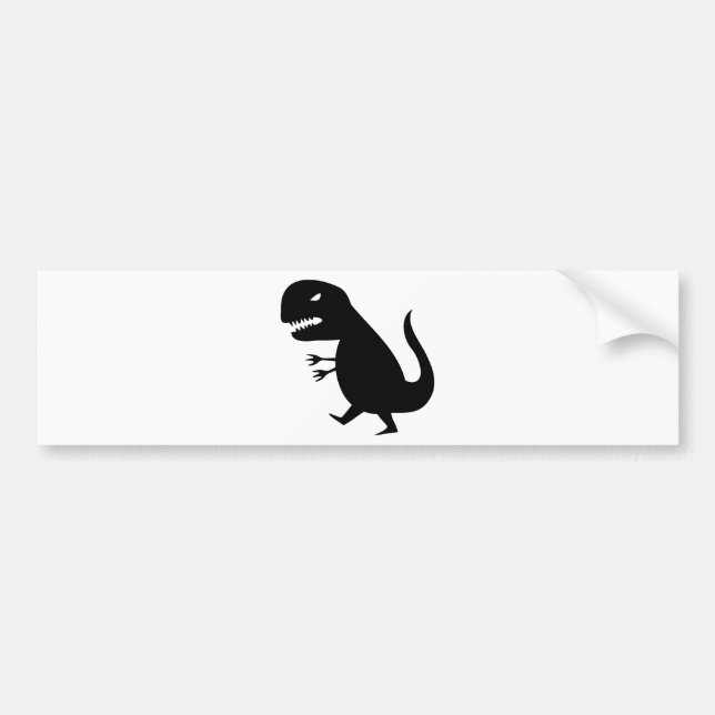 Grr Dinosaur Bumper Sticker (Front)