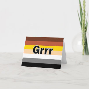 Grrr Greeting Card