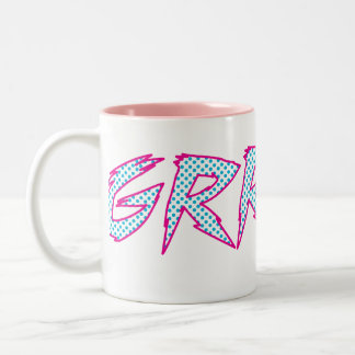 GRRRR! Two-Tone COFFEE MUG
