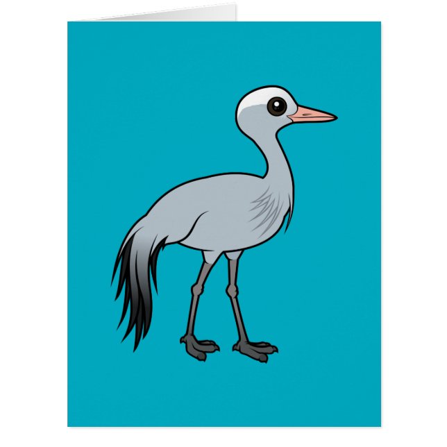 Grue de bleu de Birdorable (Devant)