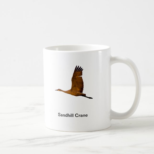 Grue de Sandhill Café Mug (Droite)