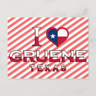 Gruene, Texas Postcard