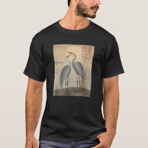 Grues de tradition Ukiyo e Japanese T-shirt