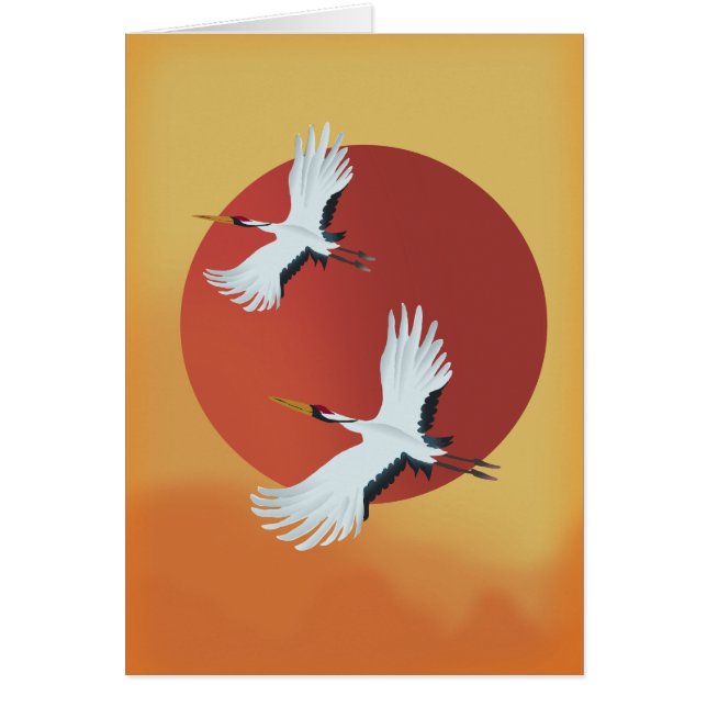 Grues japonaises (Devant)