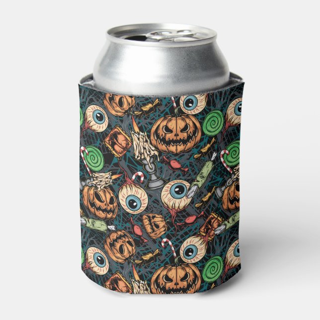 Gruesome Halloween Body Parts Can Cooler (Can Front)