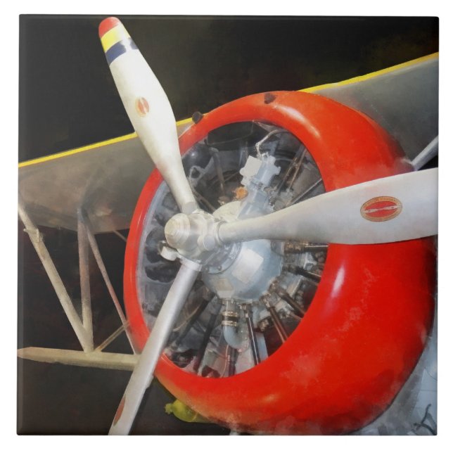 Grumman F3F-2 Biplane Tile (Front)