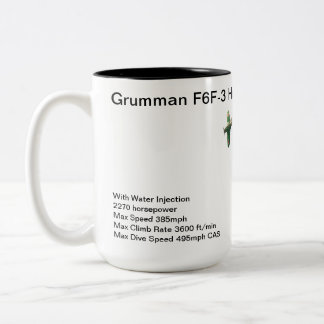 Grumman F6F-3 Hellcat Two-Tone Coffee Mug