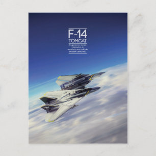 Grumman F-14 Tomcat postcard