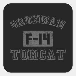 Grumman F-14 Tomcat Square Sticker