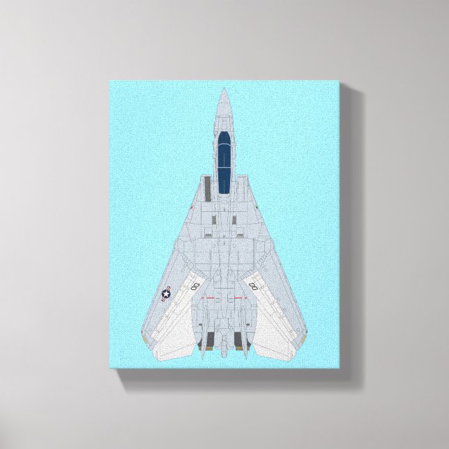Grumman F-14A Tomcat  Canvas Print (Front)
