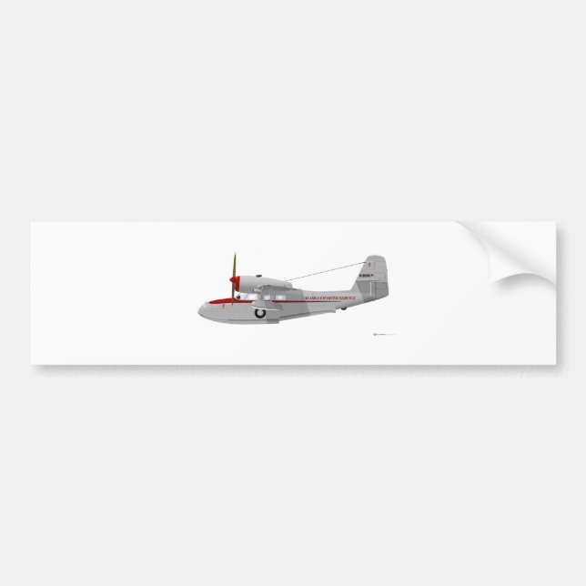 Grumman G-44A Widgeon Bumper Sticker (Front)