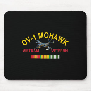 Grumman Ov-1 Mohawk Vietnam Veteran Ov-1 Aircraft  Mouse Pad