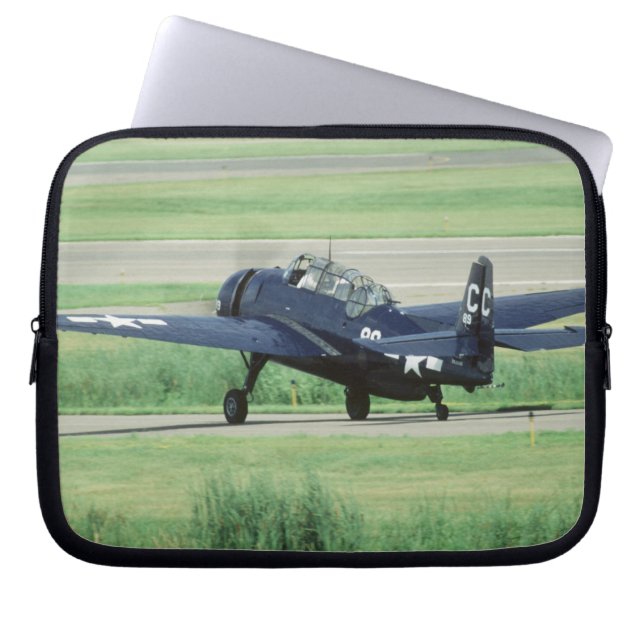 Grumman TBF/TBM Avenger Navy Carrier torpedo Laptop Sleeve (Front)